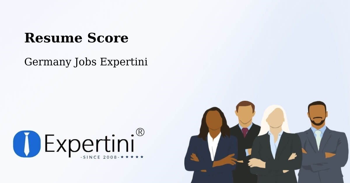 Resume Score & Job Description Match Tool – Elstra - Germany Jobs Expertini