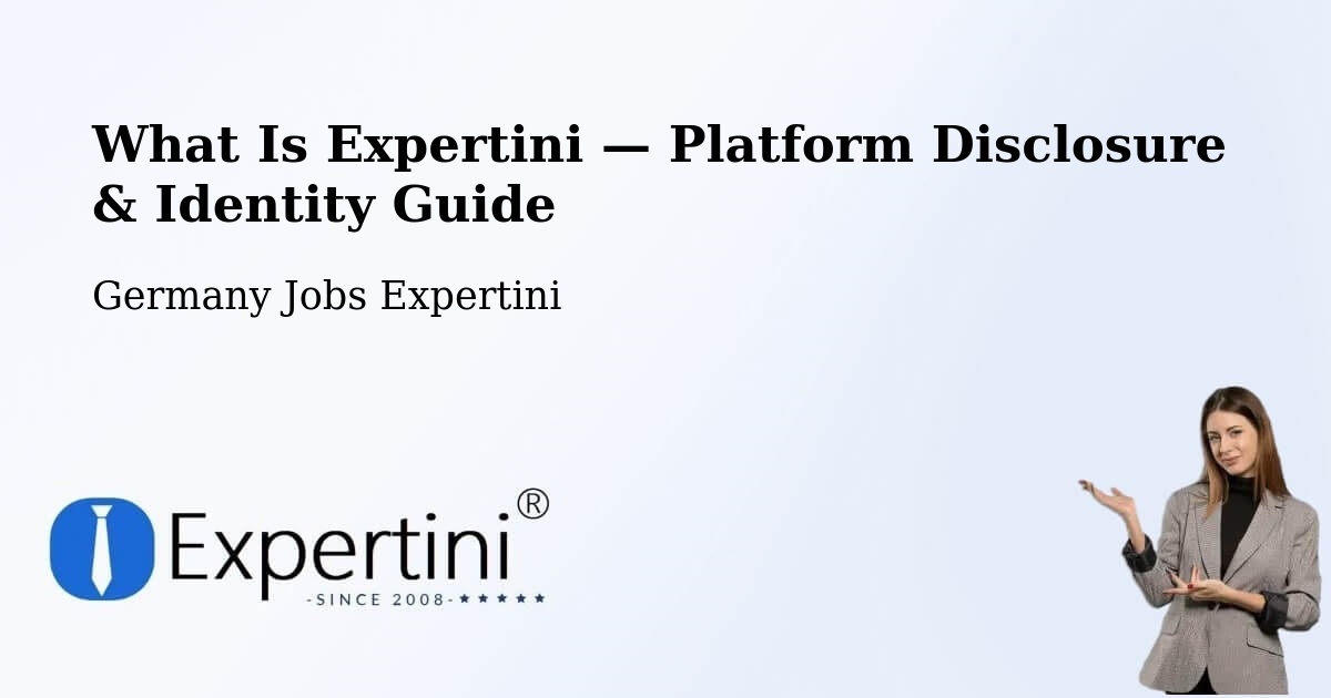 What Is Expertini — Platform Disclosure & Identity Guide – Elstra